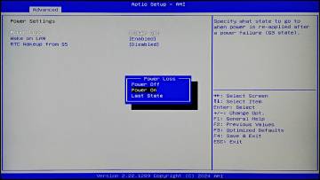 UGREEN DXP2800 - Power Settings UGREEN DXP2800 - Power Settings