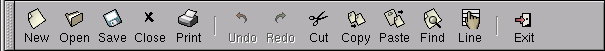 Image gedit-toolbar