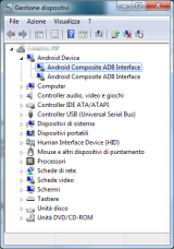 ADB Drivers correctly installed