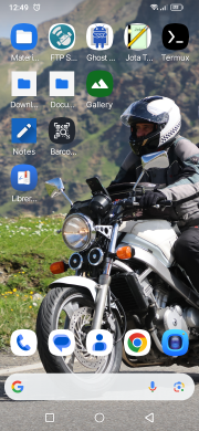 Lawnchair launcher on the Blackview BV5300 Pro