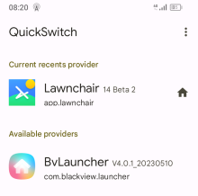 QuickSwitch app