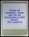 eTrex 10: Saving all waypoints, routes and trip log informations in GPX format