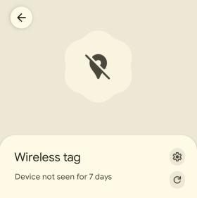 Device not seen for 7 days Device not seen for 7 days