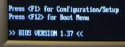 Upgraded BIOS