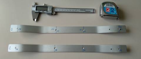 Aluminium brackets