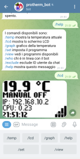 The Teletram chat interface