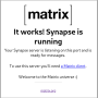 matrix-synapse-running.png