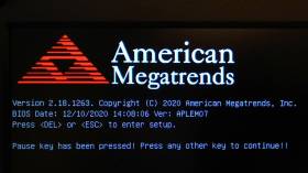 BIOS by American Megatrends