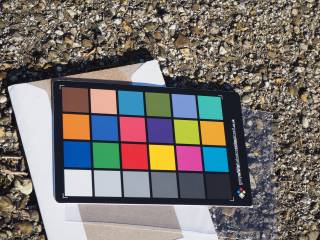 The photo choosed as color reference for the GWBCC