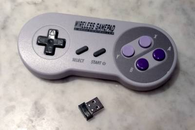 The Micreal USB Gamepad using DragonRise driver