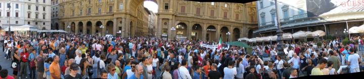 Il V-Day a Firenze