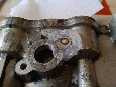 Broken bolt and broken extractor: preparing for alum soaking