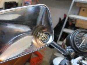 Side mirror loose ball joint