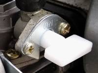 Rubinetto carburante chiuso