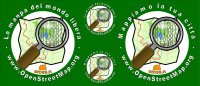 Adesivo OpenStreetMap